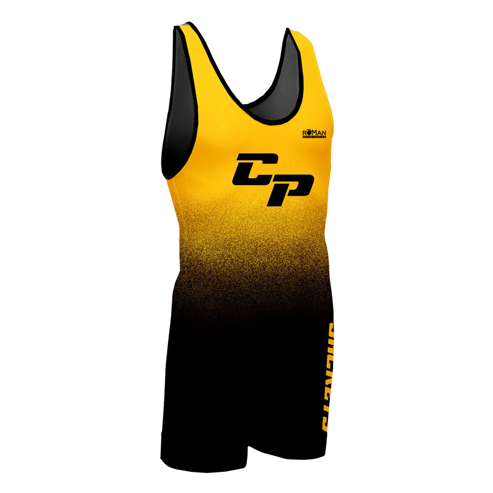 Comfortable and durable wrestling singlet