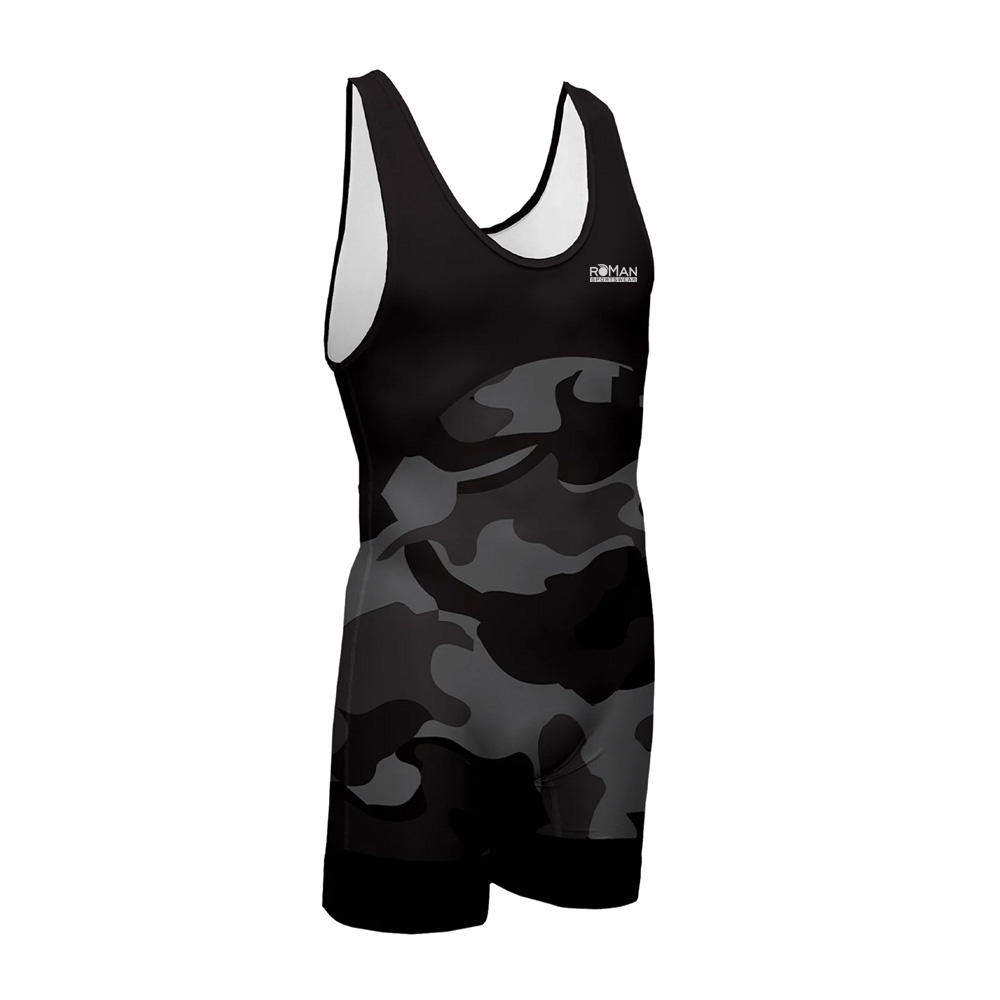 Comfortable and durable wrestling singlet